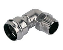 Пресс-угольник из нержавеющей стали 28х1" НР ZTI.553.002806 TIM