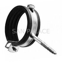 Хомут с резиновым уплотнителем 8" TIM013 (200-212) Tim